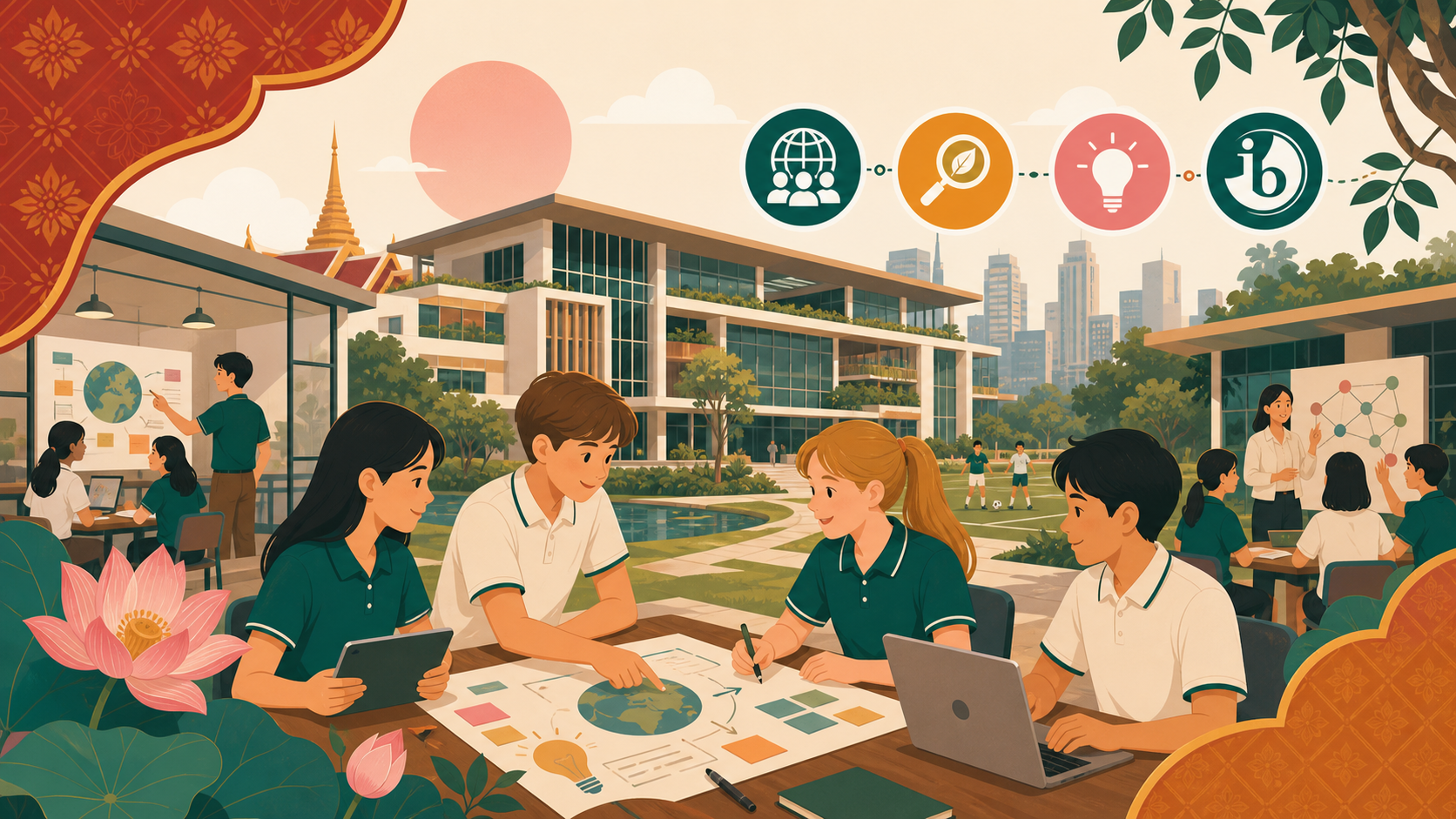 Bangkok Patana School 插圖