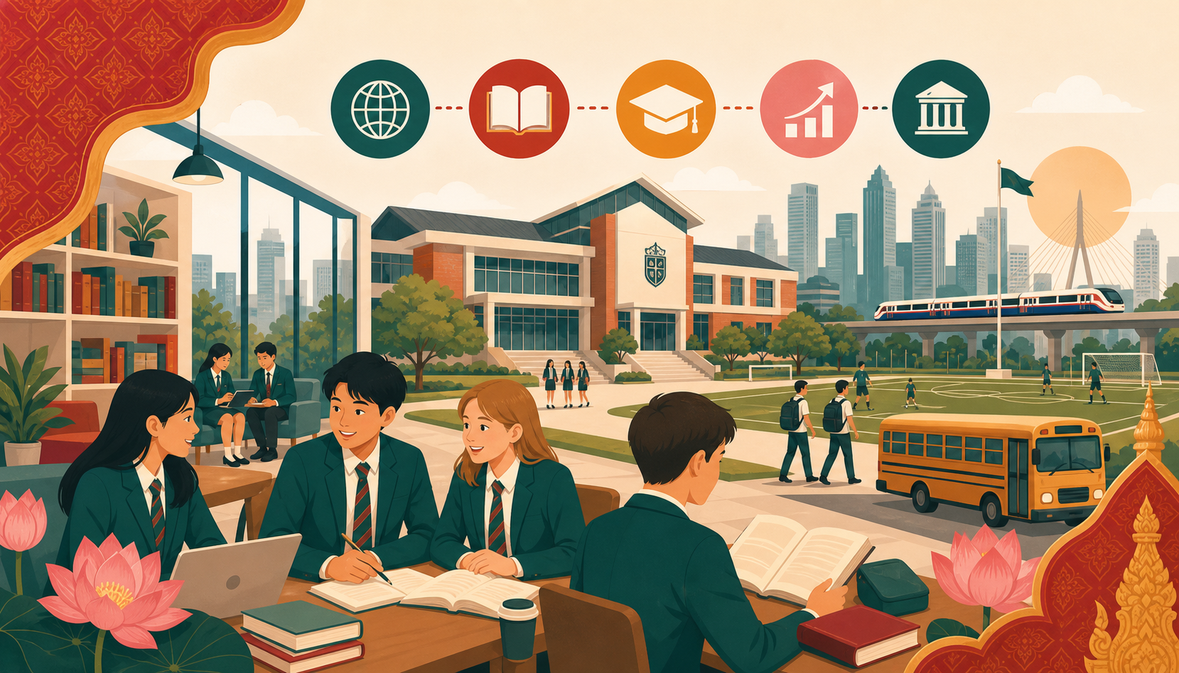 International School Bangkok (ISB) 插圖