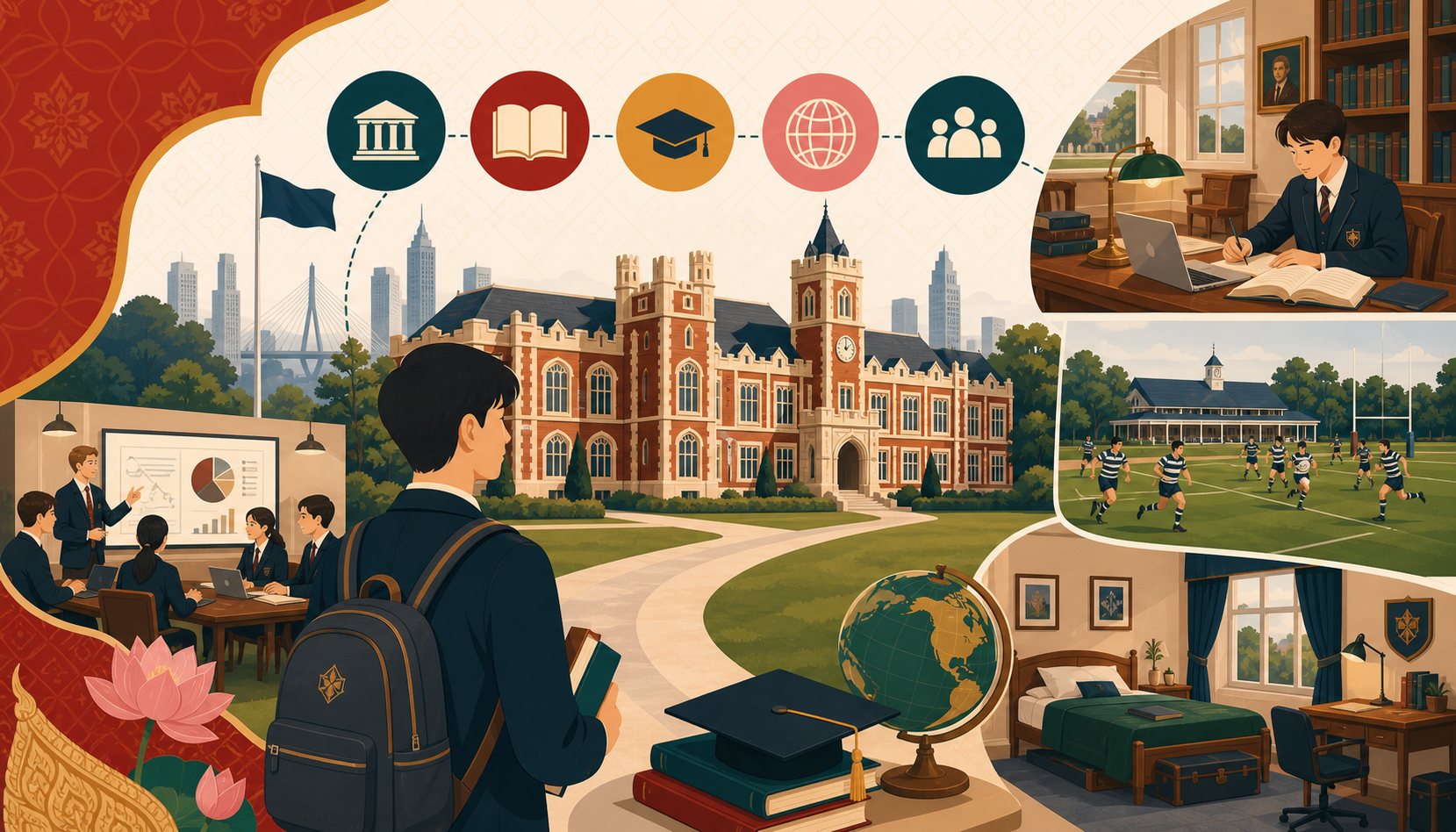 Payap University International College 西北大學國際學院 插圖
