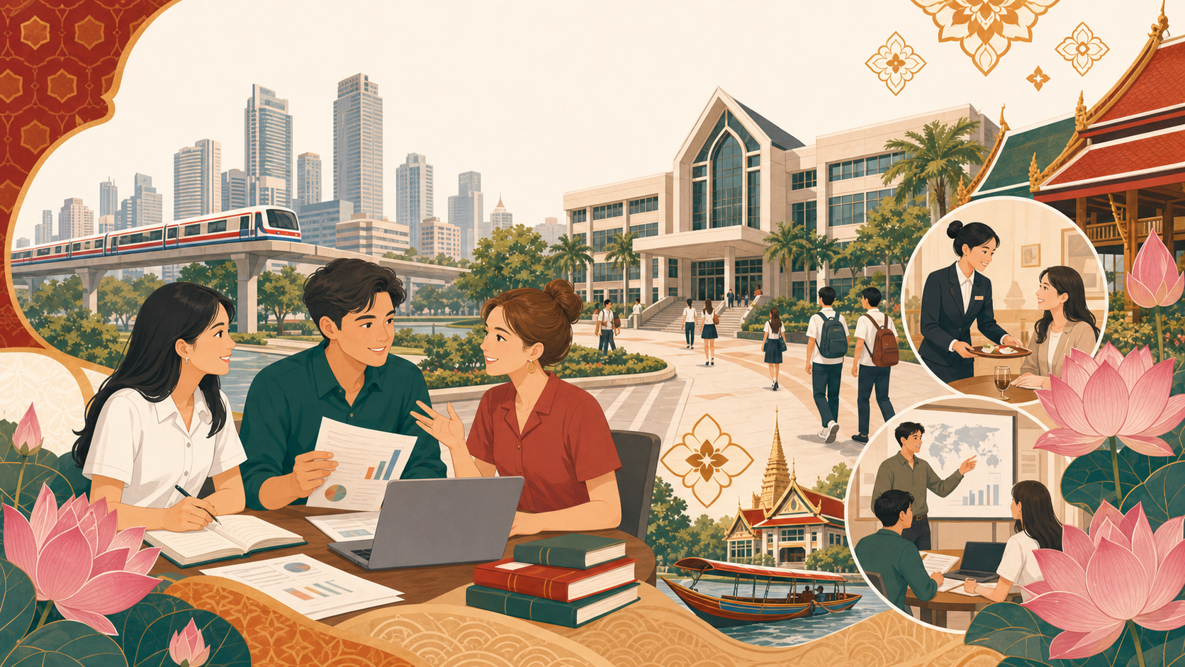 Siam University International College 暹羅大學國際學院 插圖