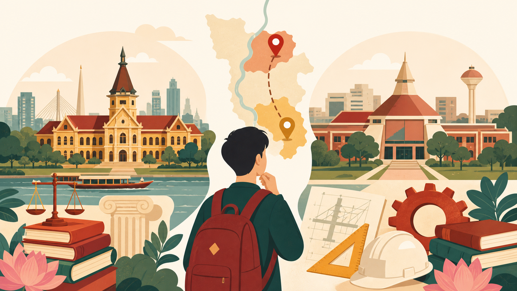 Thammasat University 法政大學 插圖